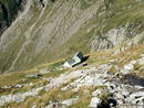 Abstieg gegen das Rifugio Alpe Barone 
